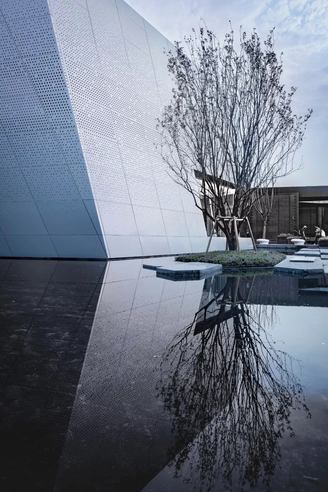 内庭院 by远，AGGAME建设设计