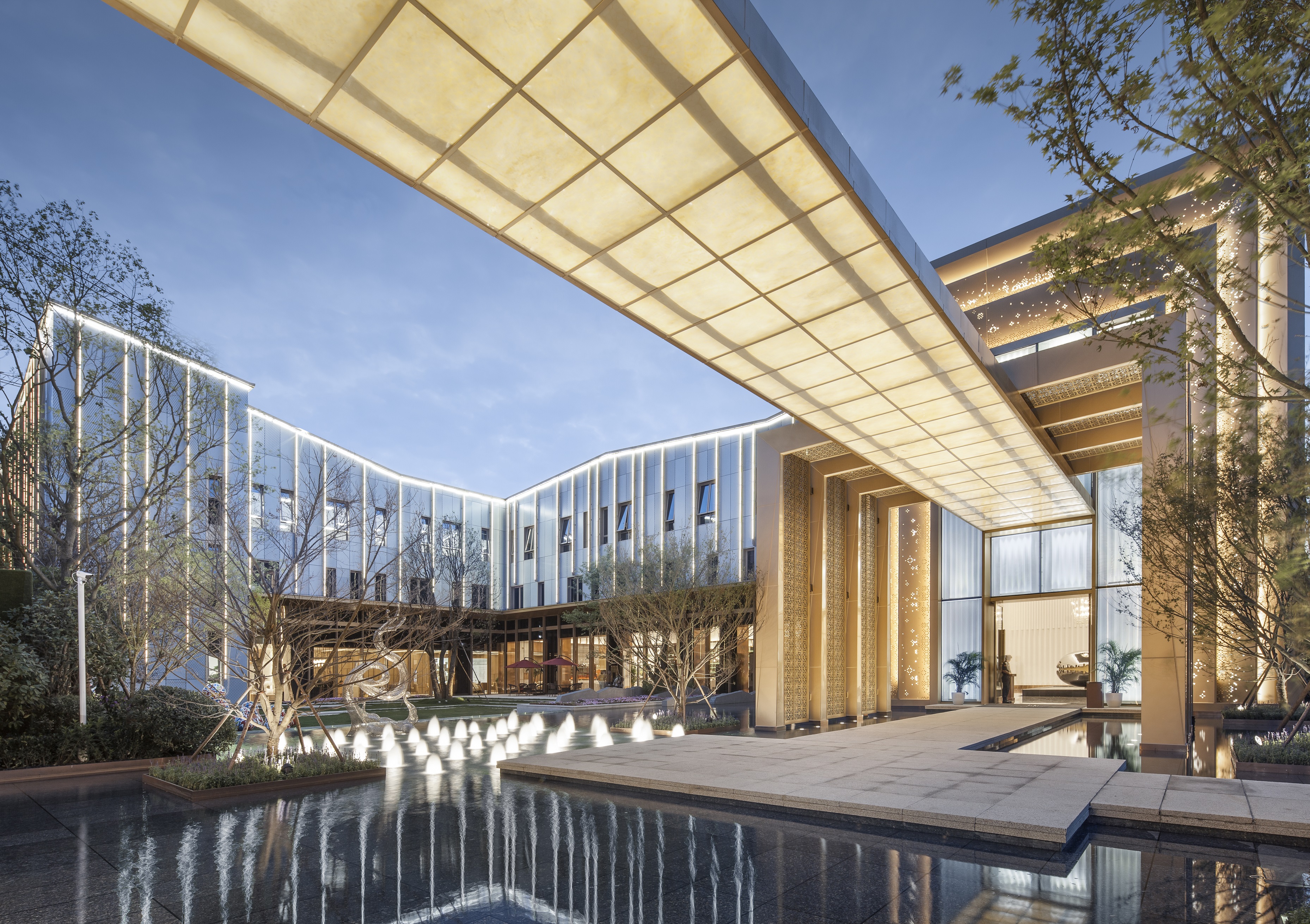 AGGAME修建优异奖项目，融信保利·创世纪树模区